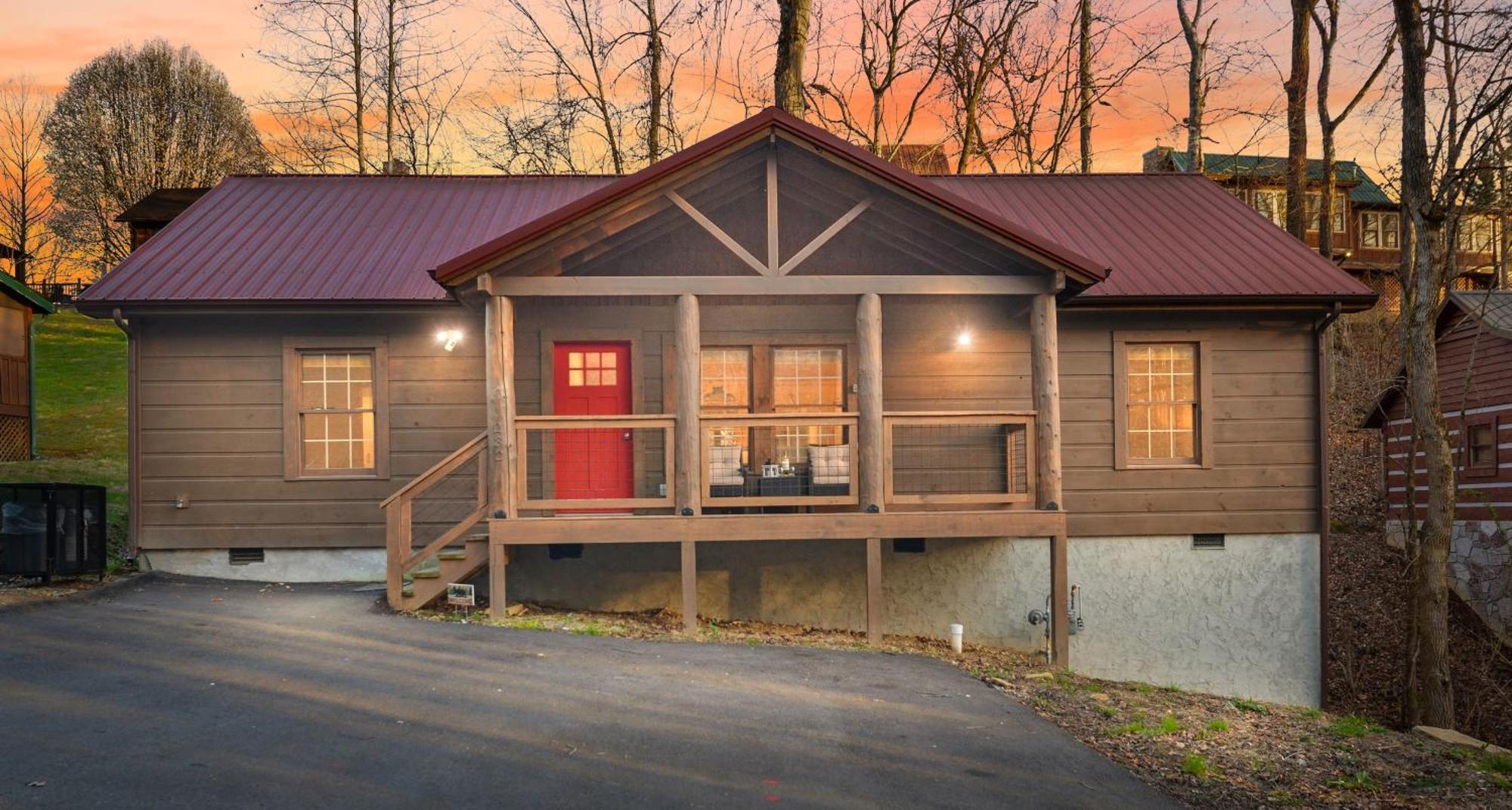 Tsaliwood Cabin Sevierville Eksteriør billede