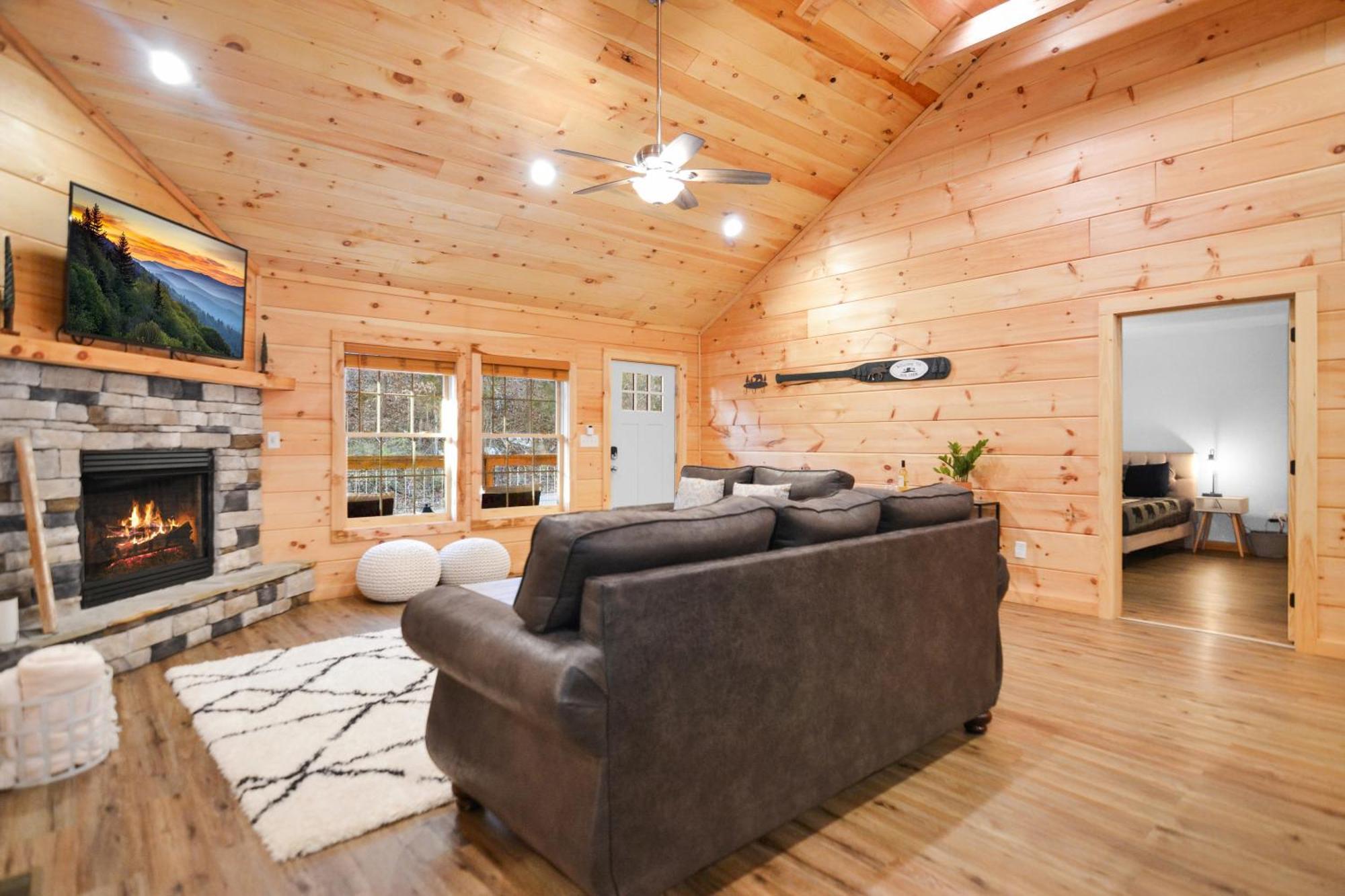 Tsaliwood Cabin Sevierville Eksteriør billede