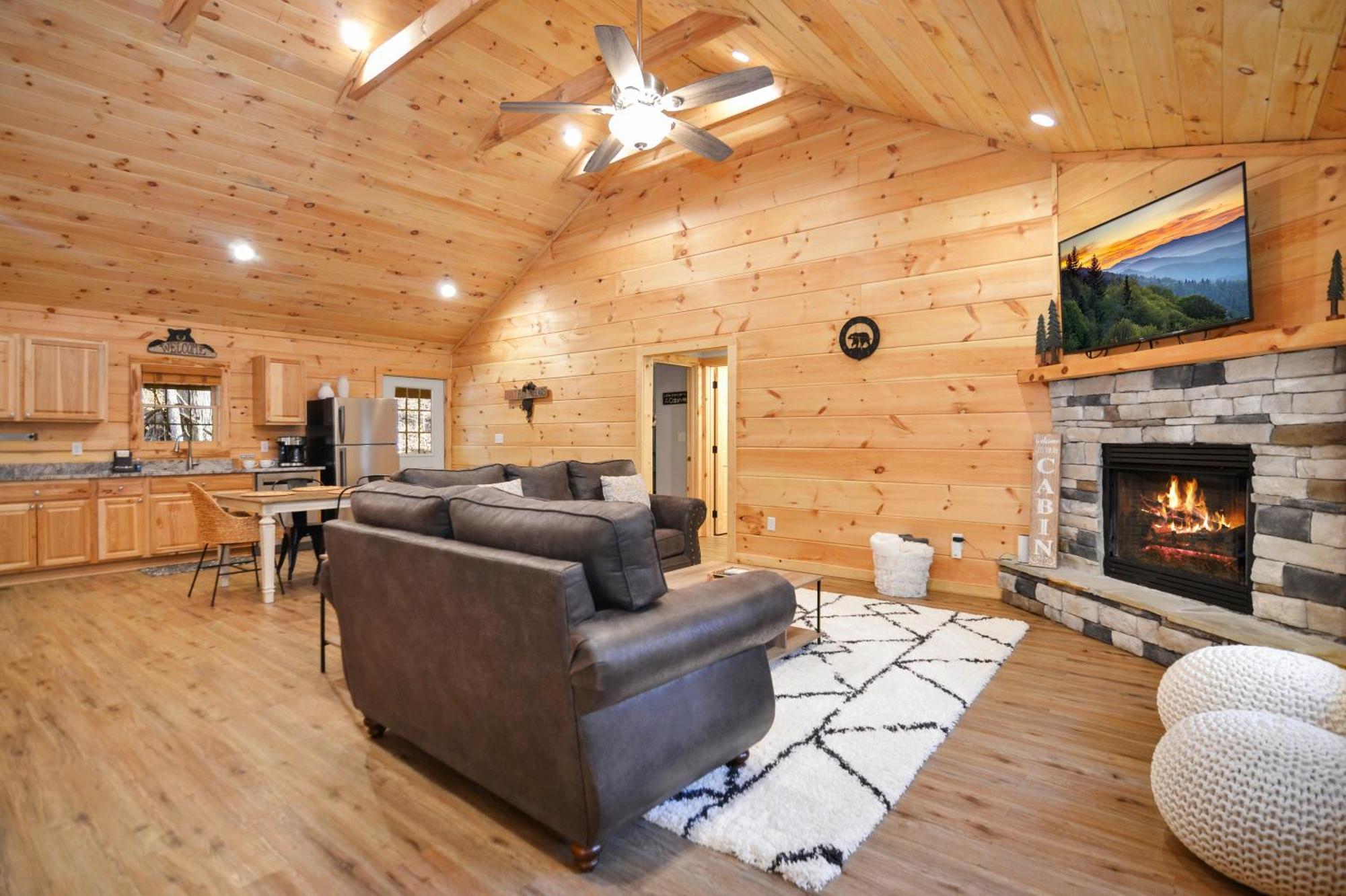 Tsaliwood Cabin Sevierville Eksteriør billede